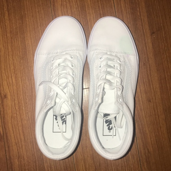 white vans poshmark